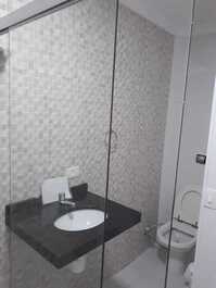 Excellent ap in Guarujá Pitangueiras, standing on the sand 61 99663 9787