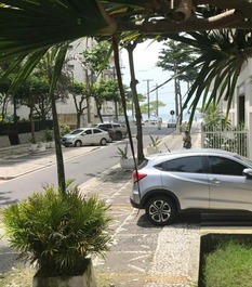 Está e a distância do apto até a praia , excelente localização  