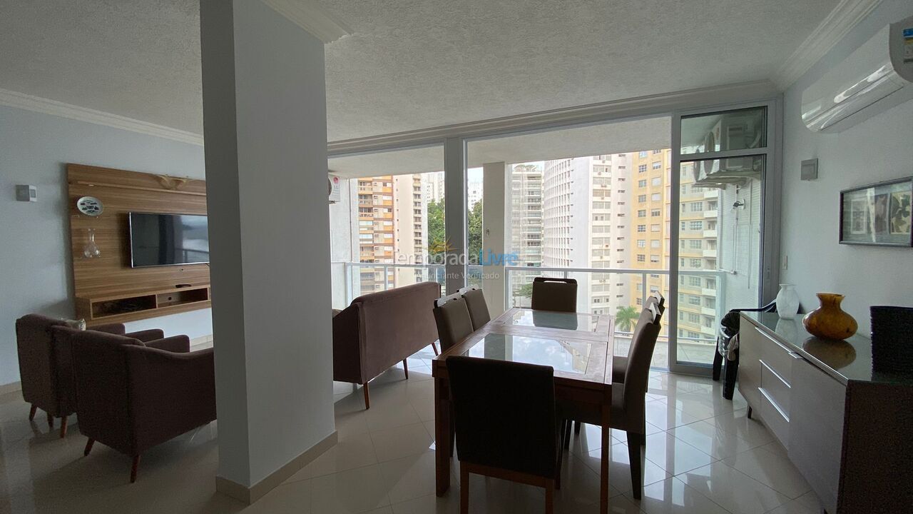 Apartamento para alquiler de vacaciones em Guarujá (Pitangueiras)