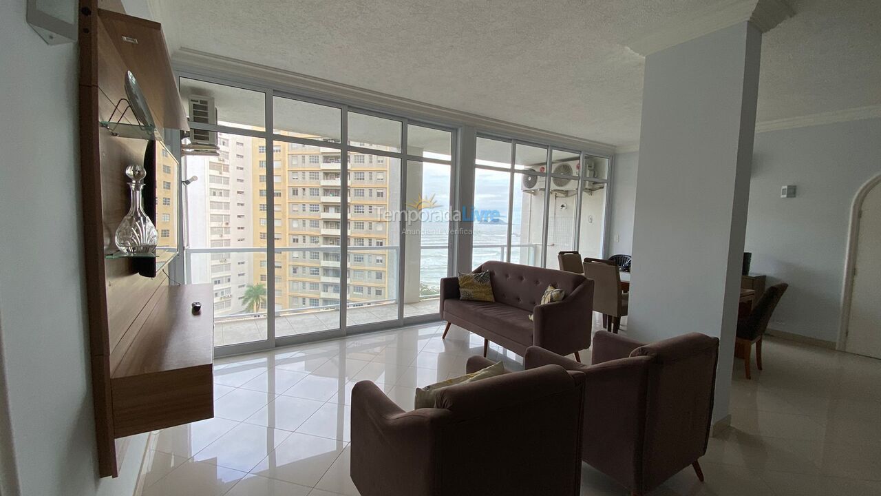 Apartamento para alquiler de vacaciones em Guarujá (Pitangueiras)