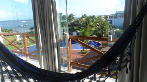 GUARAJUBA (Paraíso dos Corais) - em frente a praia "Pé na Areia''