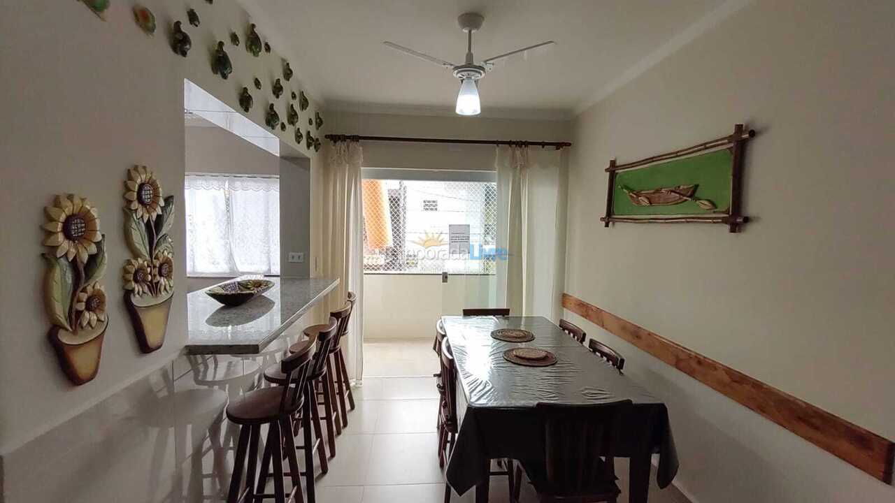 Apartamento para alquiler de vacaciones em Ubatuba (Praia Grande)