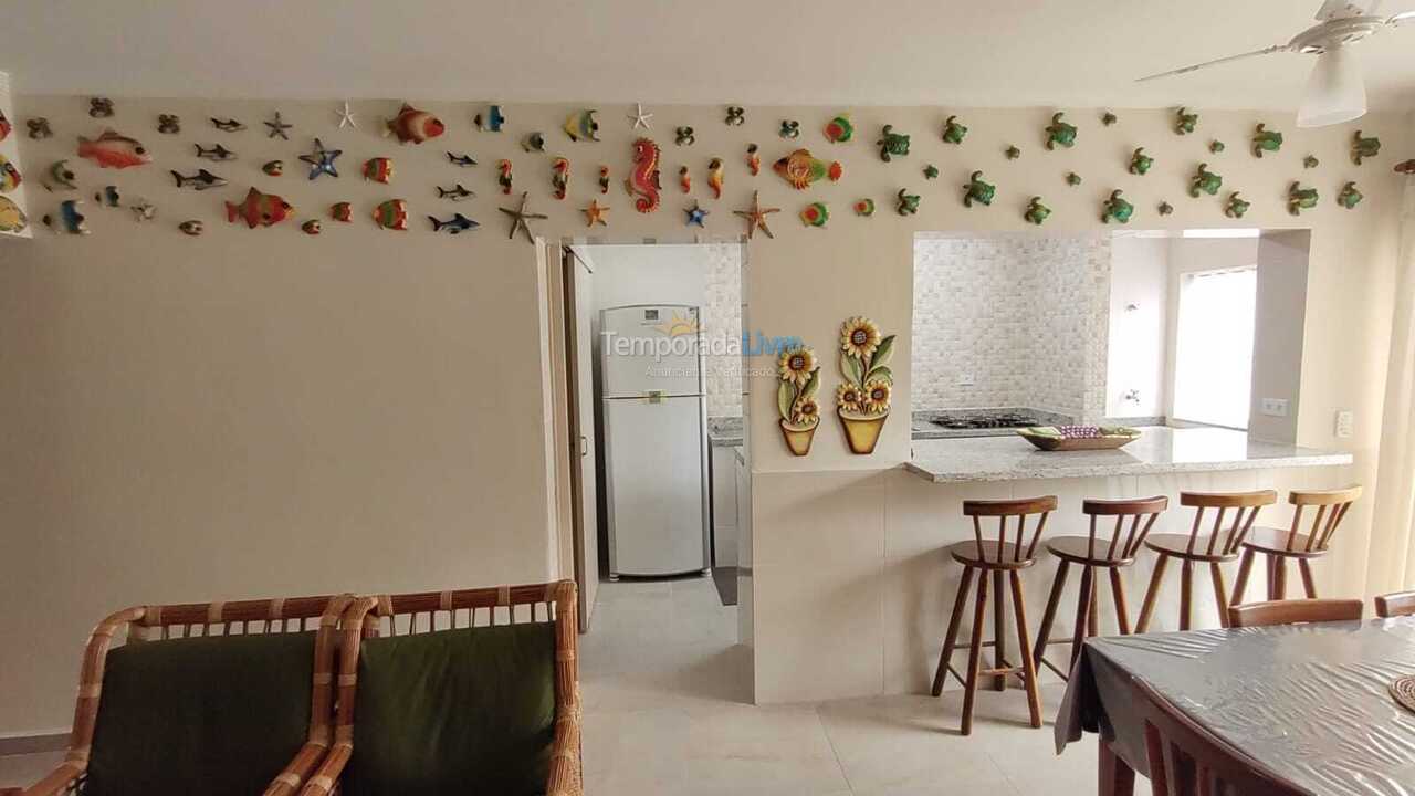 Apartamento para alquiler de vacaciones em Ubatuba (Praia Grande)