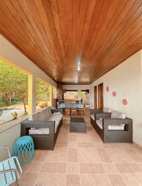 Casa de playa en Ilha Grande (lancha rápida opcional)