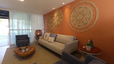 BANGALÔ LUXO - PÉ NA AREIA - BEIRA MAR