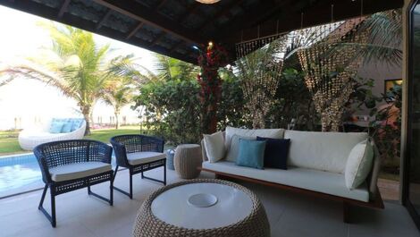 BANGALÔ LUXO - PÉ NA AREIA - BEIRA MAR