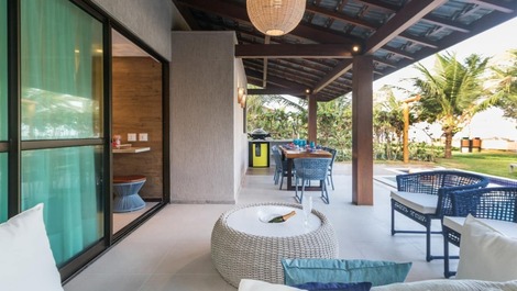 BANGALÔ LUXO - PÉ NA AREIA - BEIRA MAR