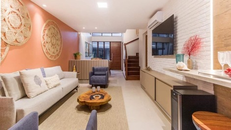 BANGALÔ LUXO - PÉ NA AREIA - BEIRA MAR