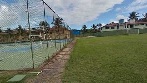 Quadras e campo de futebol