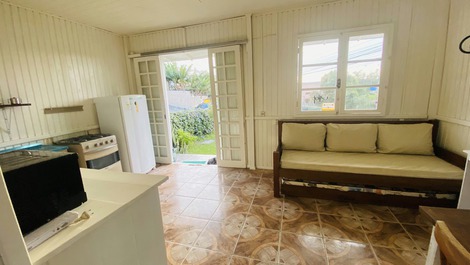 Cabana para 2 pessoas na praia do rosa