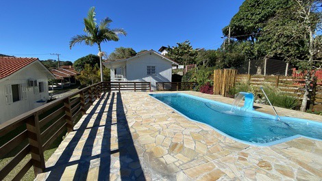 Cabana para 2 pessoas na praia do rosa