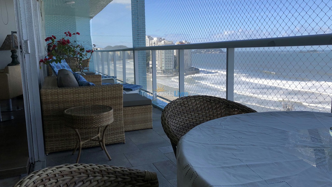 Apartment for vacation rental in Guarujá (Pitangueiras)