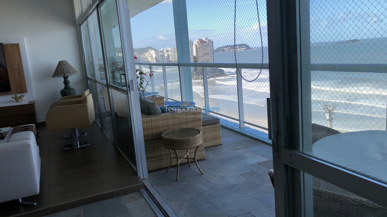 Apartment for vacation rental in Guarujá (Pitangueiras)