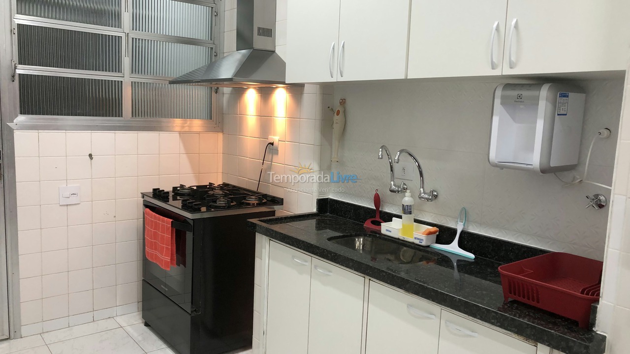 Apartment for vacation rental in Guarujá (Pitangueiras)