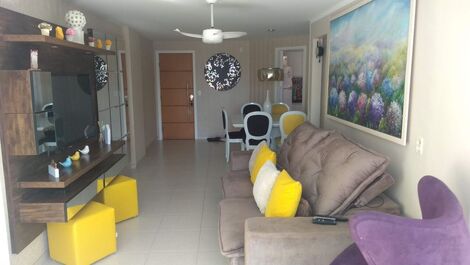 Sala de estar integrada 