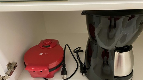 Cafeteira e sanduicheira 