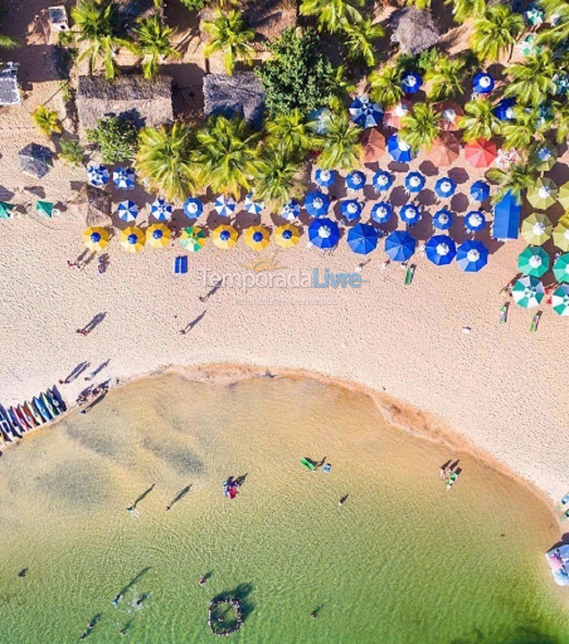 Apartamento para alquiler de vacaciones em Nísia Floresta (Praia de Camurupim)