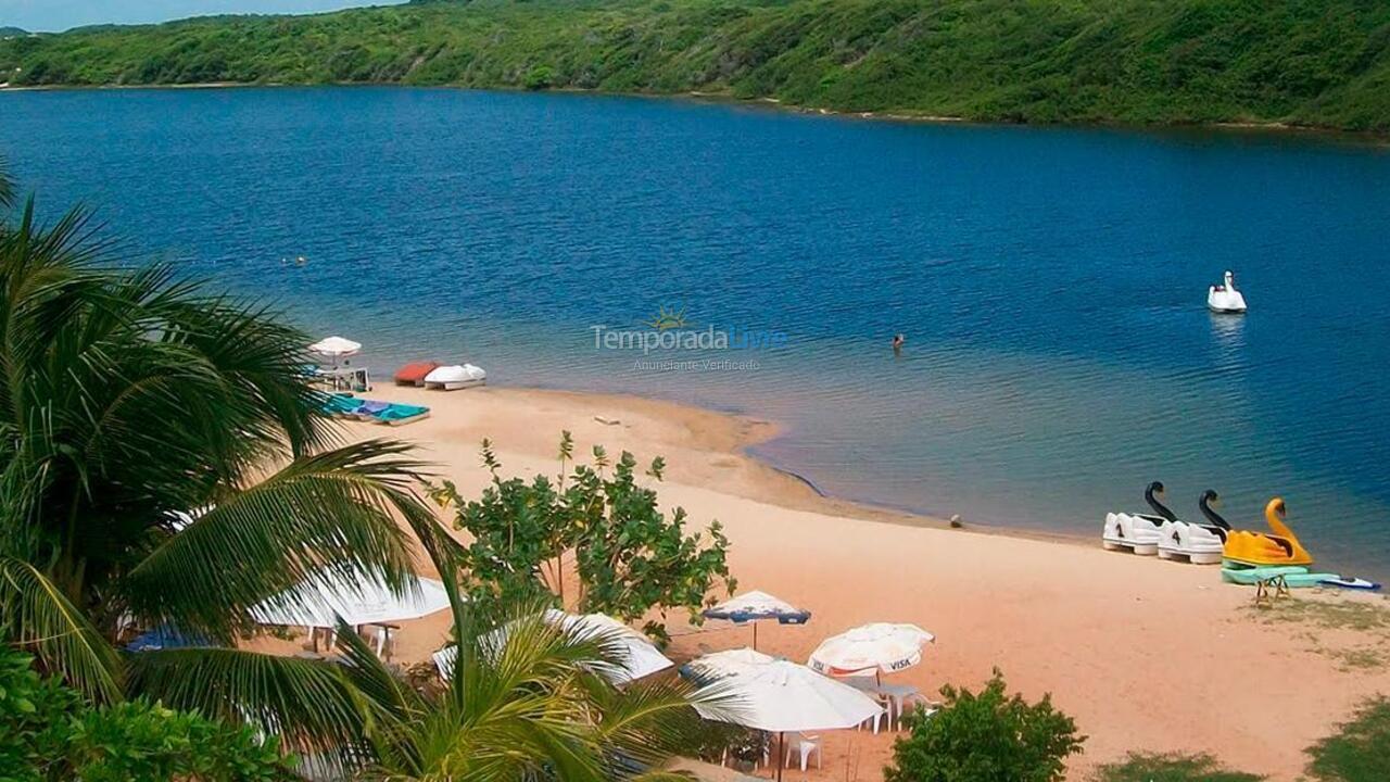 Apartamento para alquiler de vacaciones em Nísia Floresta (Praia de Camurupim)