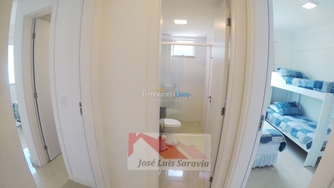 Apartamento para alquiler de vacaciones em Bombinhas (Praia de Bombas)