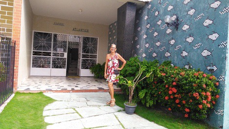 Portaria do prédio.