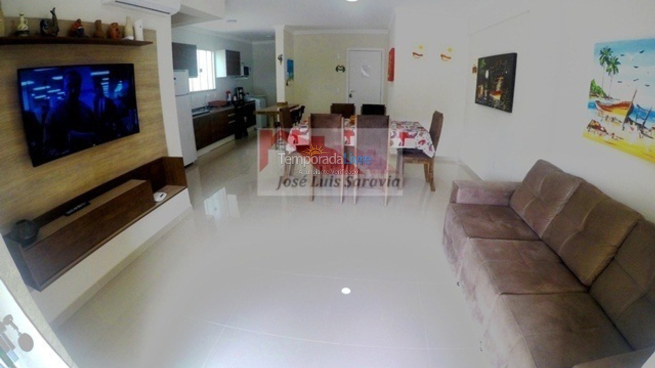 Apartamento para alquiler de vacaciones em Bombinhas (Praia de Bombas)