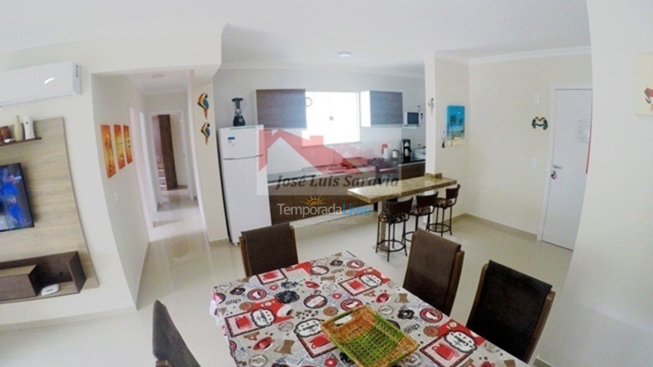 Apartamento para alquiler de vacaciones em Bombinhas (Praia de Bombas)