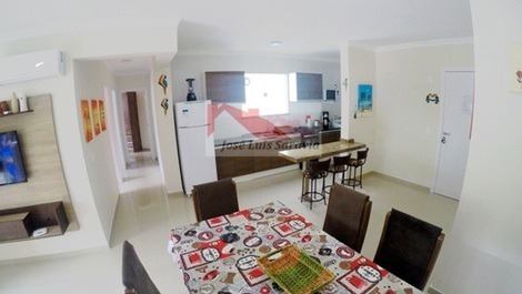 Excelente departamento amplio y a estrenar, con aire acondicionado en el living!