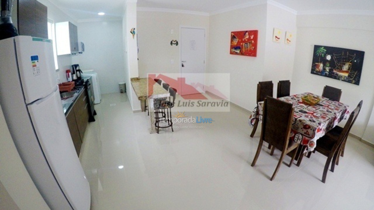 Apartamento para alquiler de vacaciones em Bombinhas (Praia de Bombas)