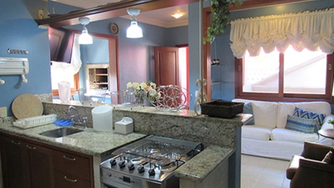 APARTAMENTO SUPER ACONCHEGANTE 5 PESSOAS TV E WIFI -201