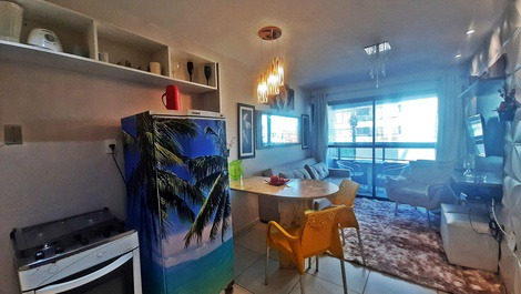 Apartment with balcony on Tambaú Beach