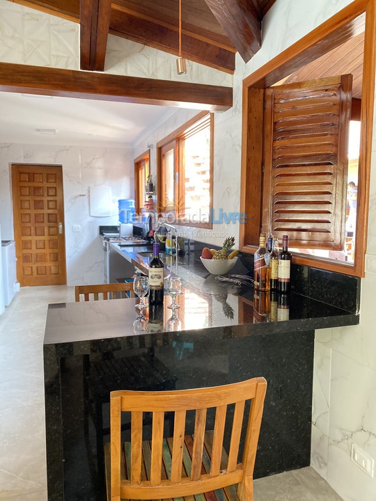 House for vacation rental in Ubatuba (Praia de Itamambuca)