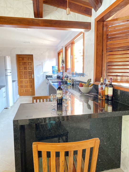House for vacation rental in Ubatuba (Praia de Itamambuca)