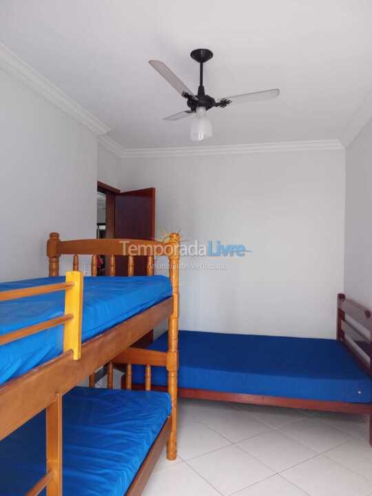 Apartment for vacation rental in Ubatuba (Praia das Toninhas)