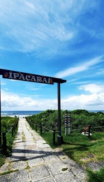 Apartment in Matinhos/PR, Balneário Ipacaraí overlooking the sea.