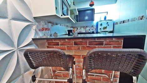 Apartment for vacation rental on the beach of Tambaú / João Pessoa