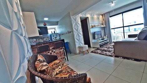 Apartment for vacation rental on the beach of Tambaú / João Pessoa