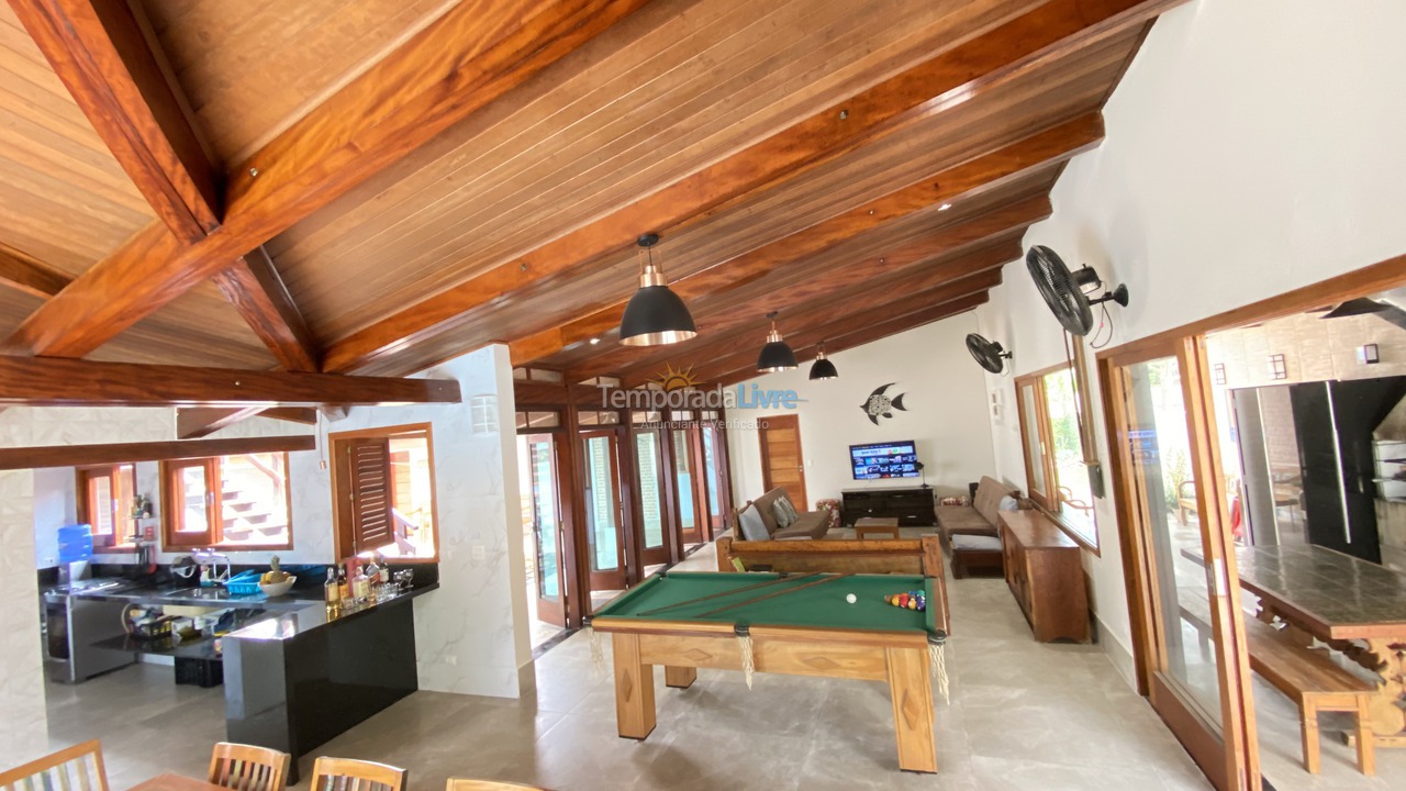 House for vacation rental in Ubatuba (Praia de Itamambuca)