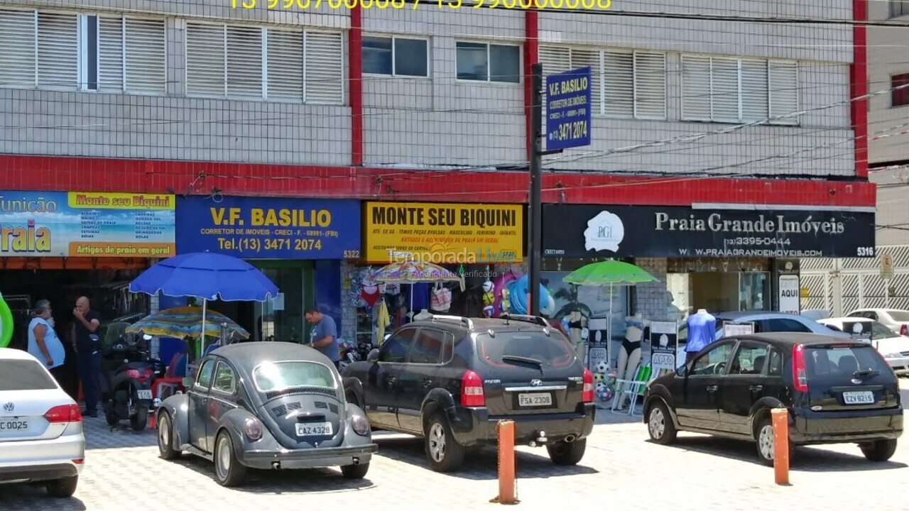 Apartamento para alquiler de vacaciones em Praia Grande (Vila Tupi)