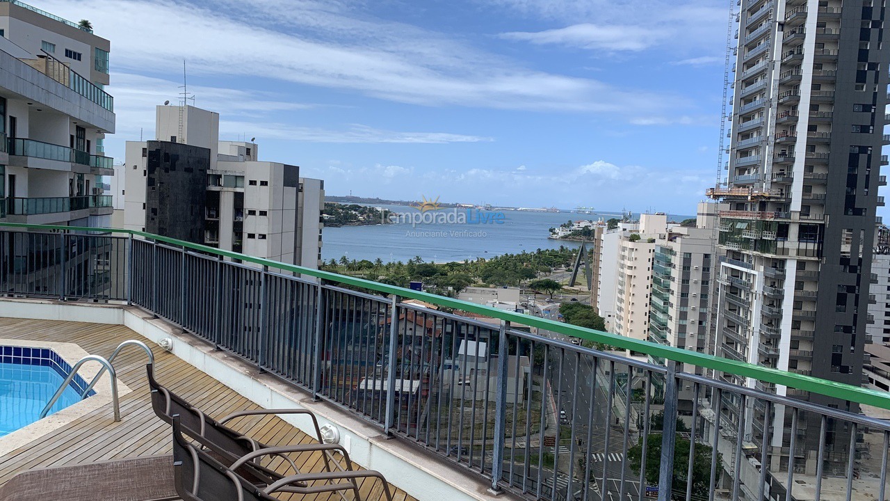 Apartamento para alquiler de vacaciones em Vitória (Enseada do Suá)