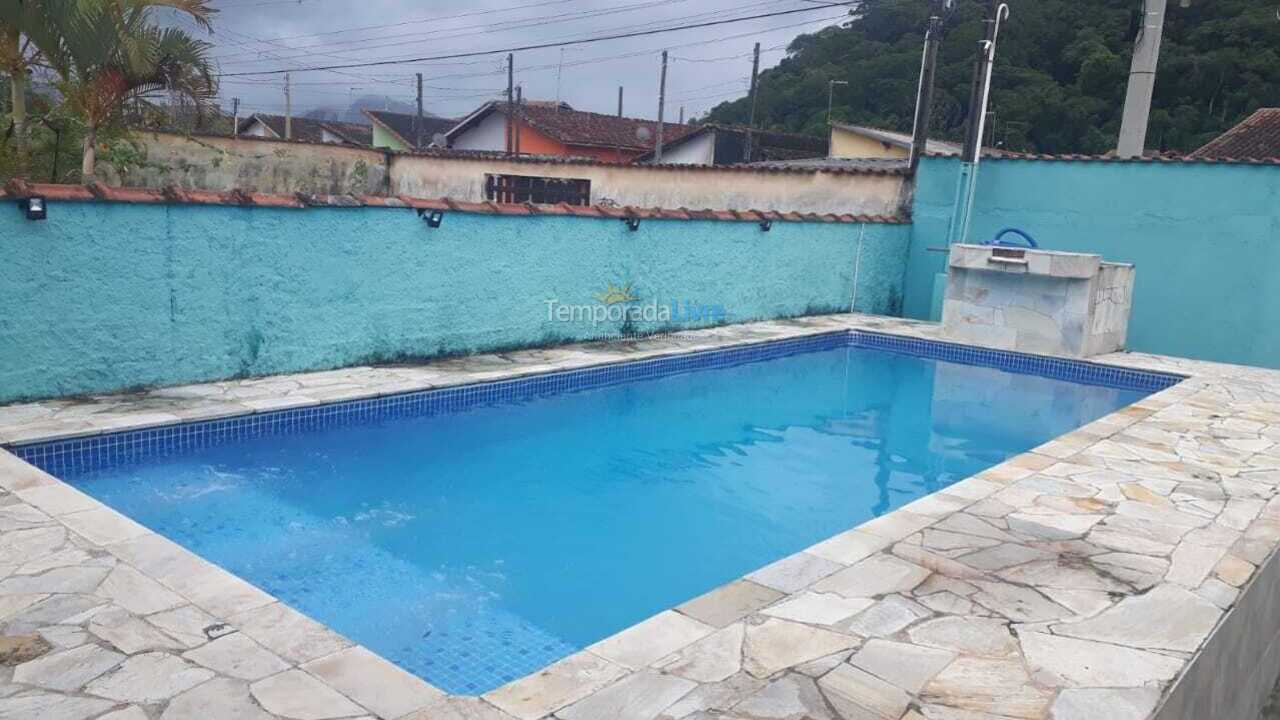 Casa para alquiler de vacaciones em Mongaguá (Balneario Itaoca)