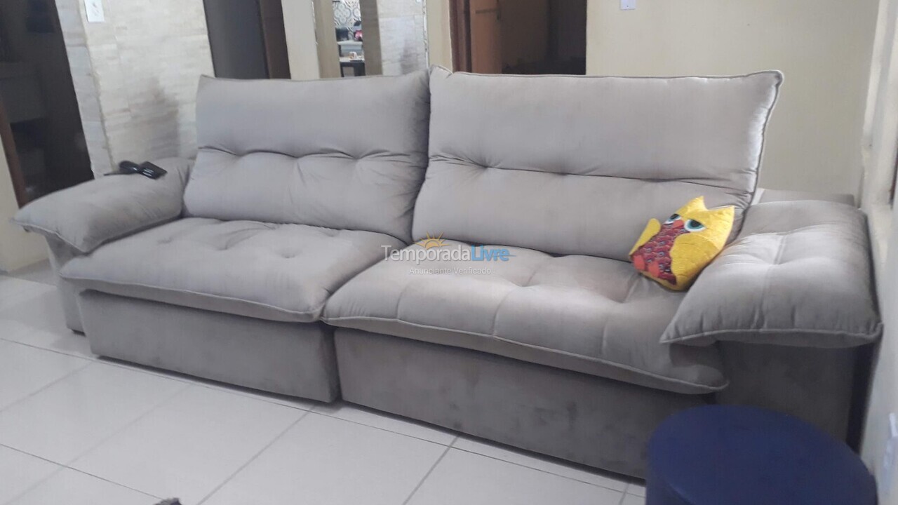 Casa para alquiler de vacaciones em Mongaguá (Balneario Itaoca)