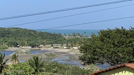Vista da varanda.