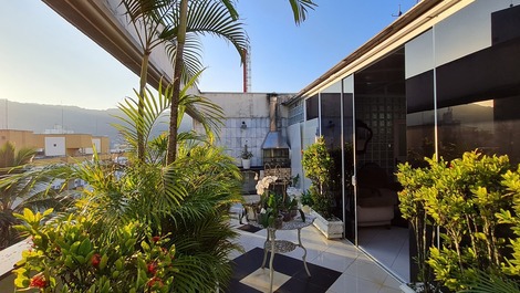 Area da churrasqueira.