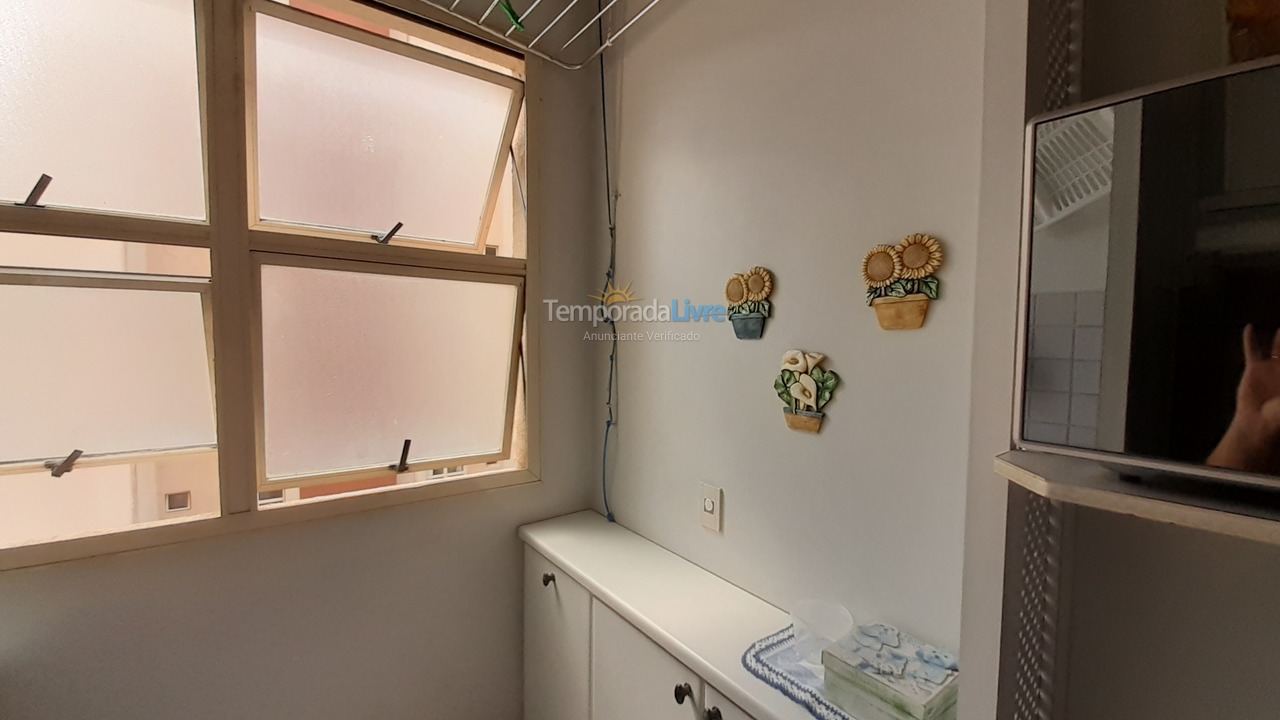 Apartment for vacation rental in Guarujá (Enseada)