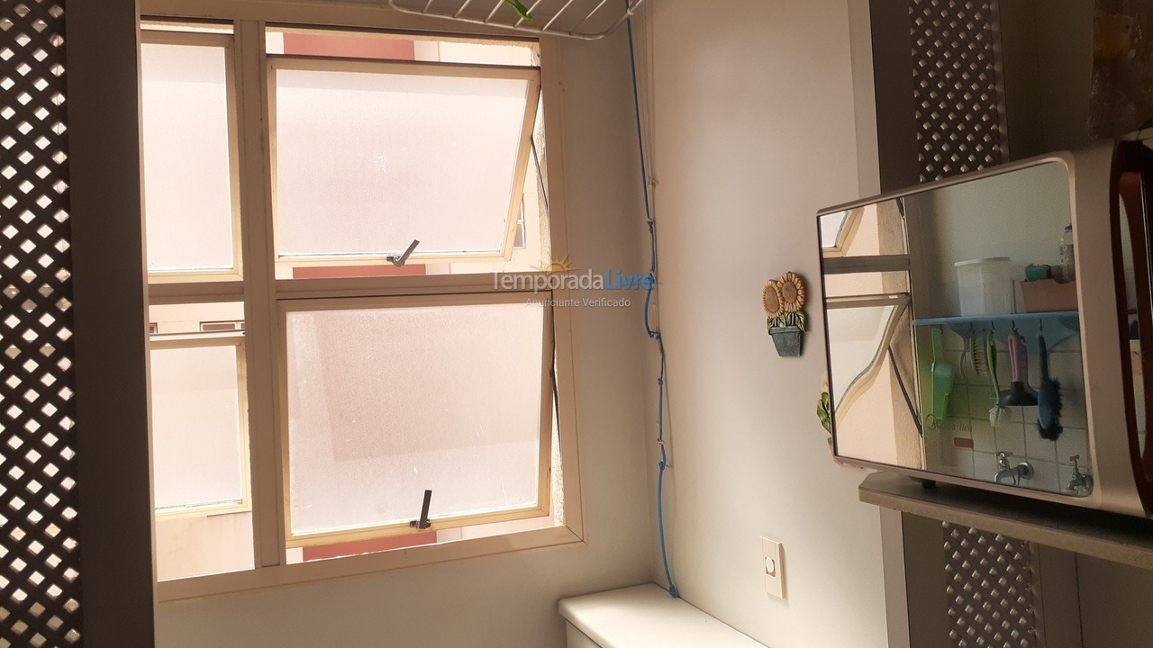 Apartment for vacation rental in Guarujá (Enseada)