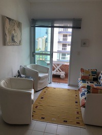 Vista da sala sentido terrazo