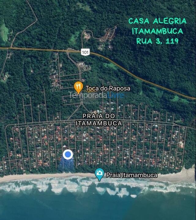 House for vacation rental in Ubatuba (Praia de Itamambuca)