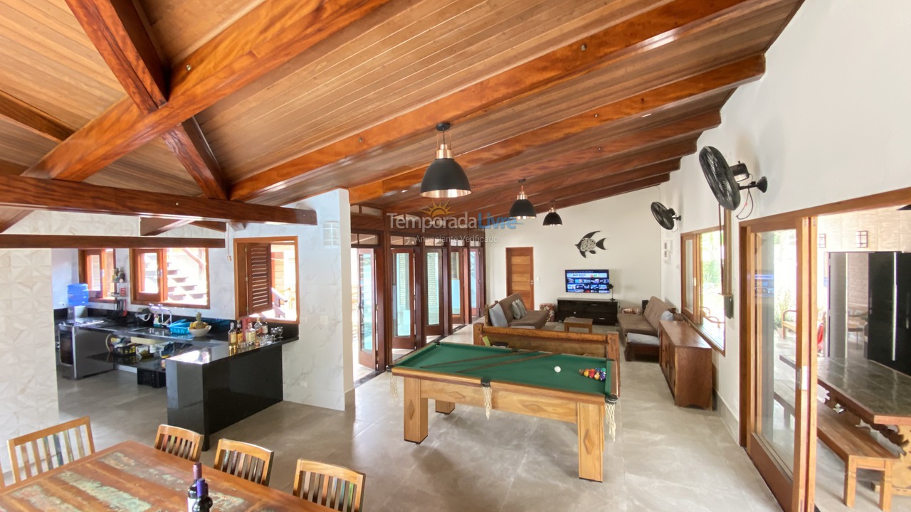 House for vacation rental in Ubatuba (Praia de Itamambuca)