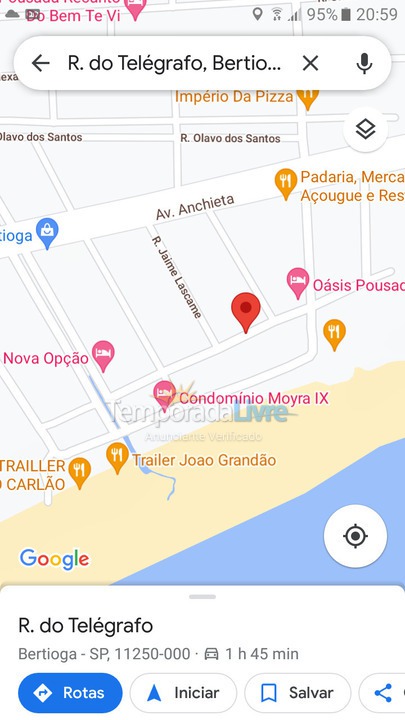 Casa para aluguel de temporada em Bertioga (Vista Linda)