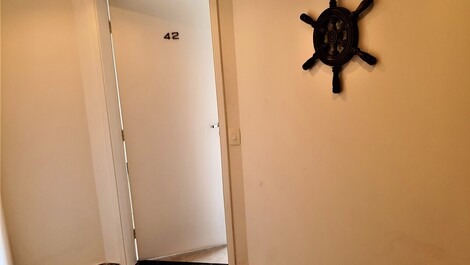 Hall social do apto independente